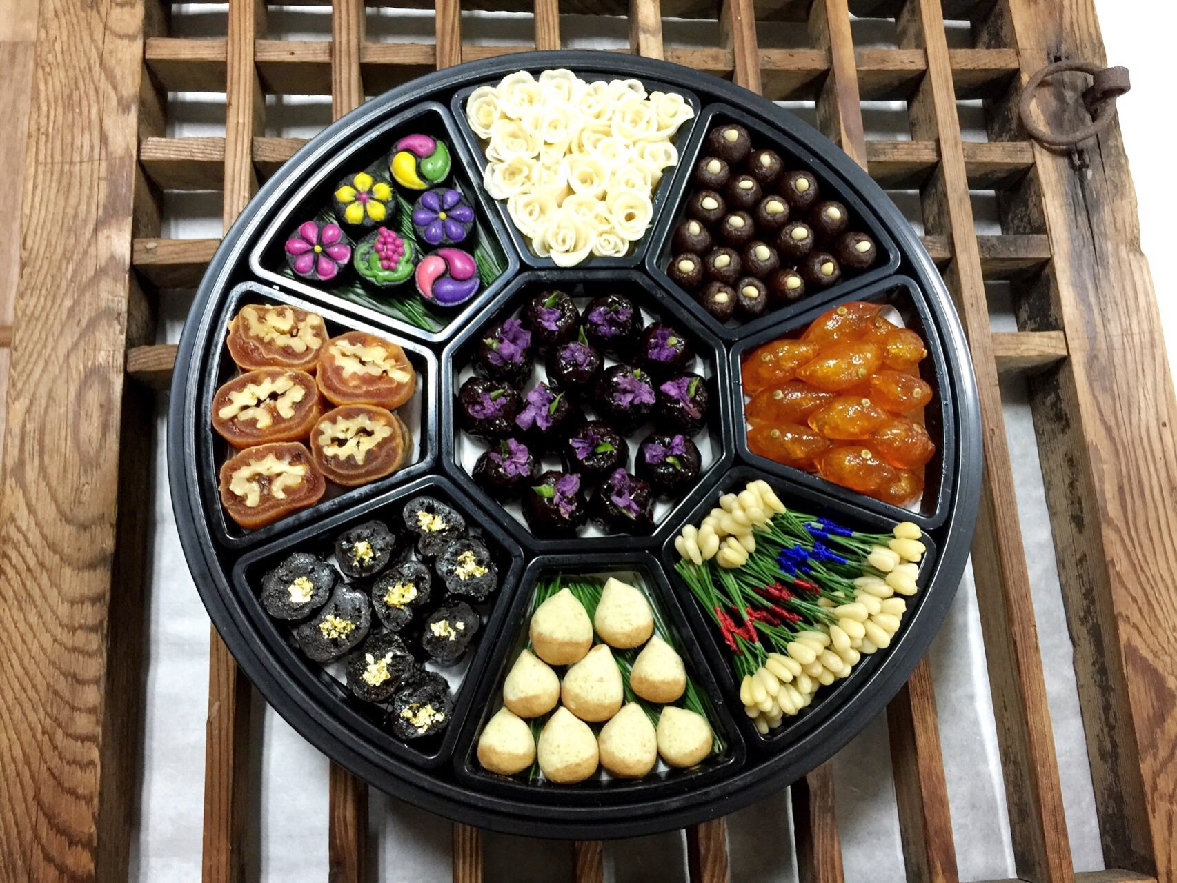 떡엔꽃차