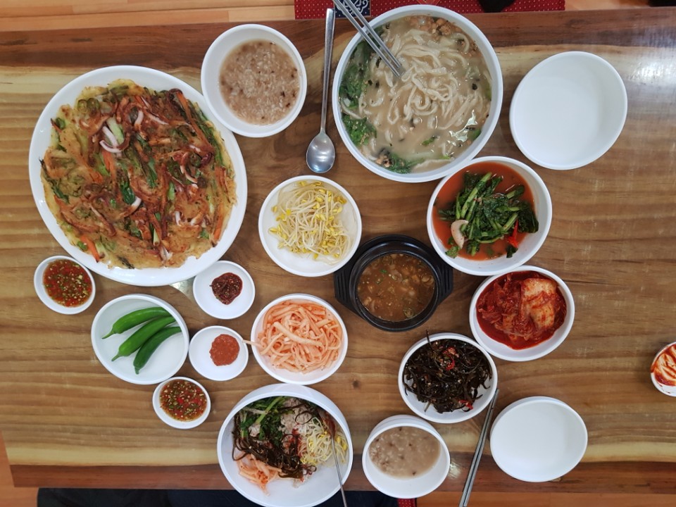간절곶 보광 보리밥 손칼국수