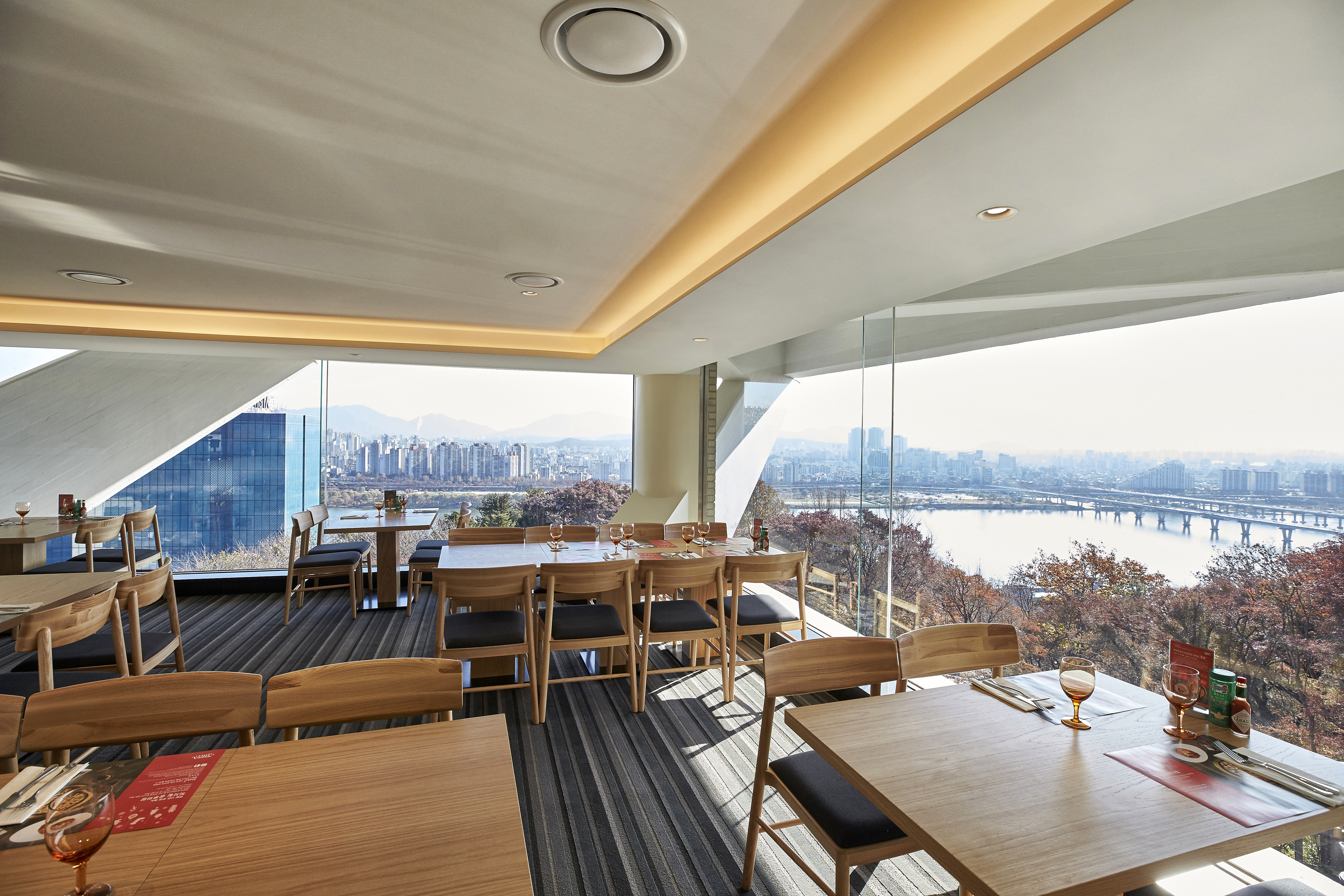 비스타 워커힐 서울 피자힐 내부