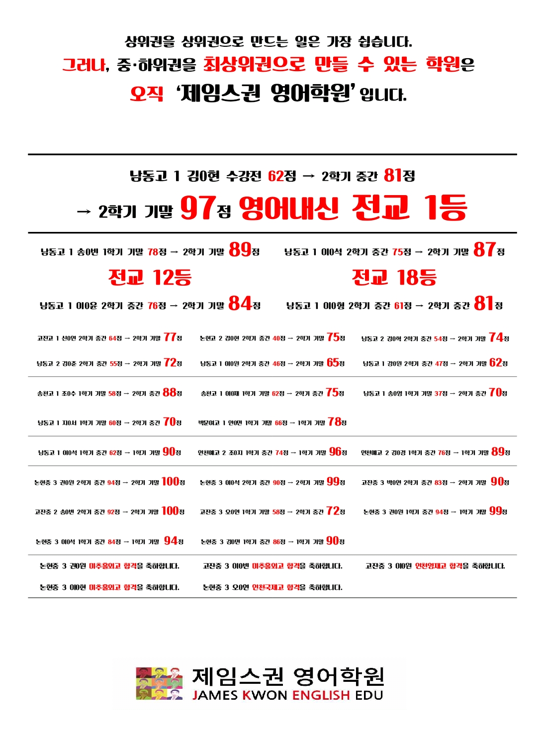 제임스권 영어학원 대표 이미지