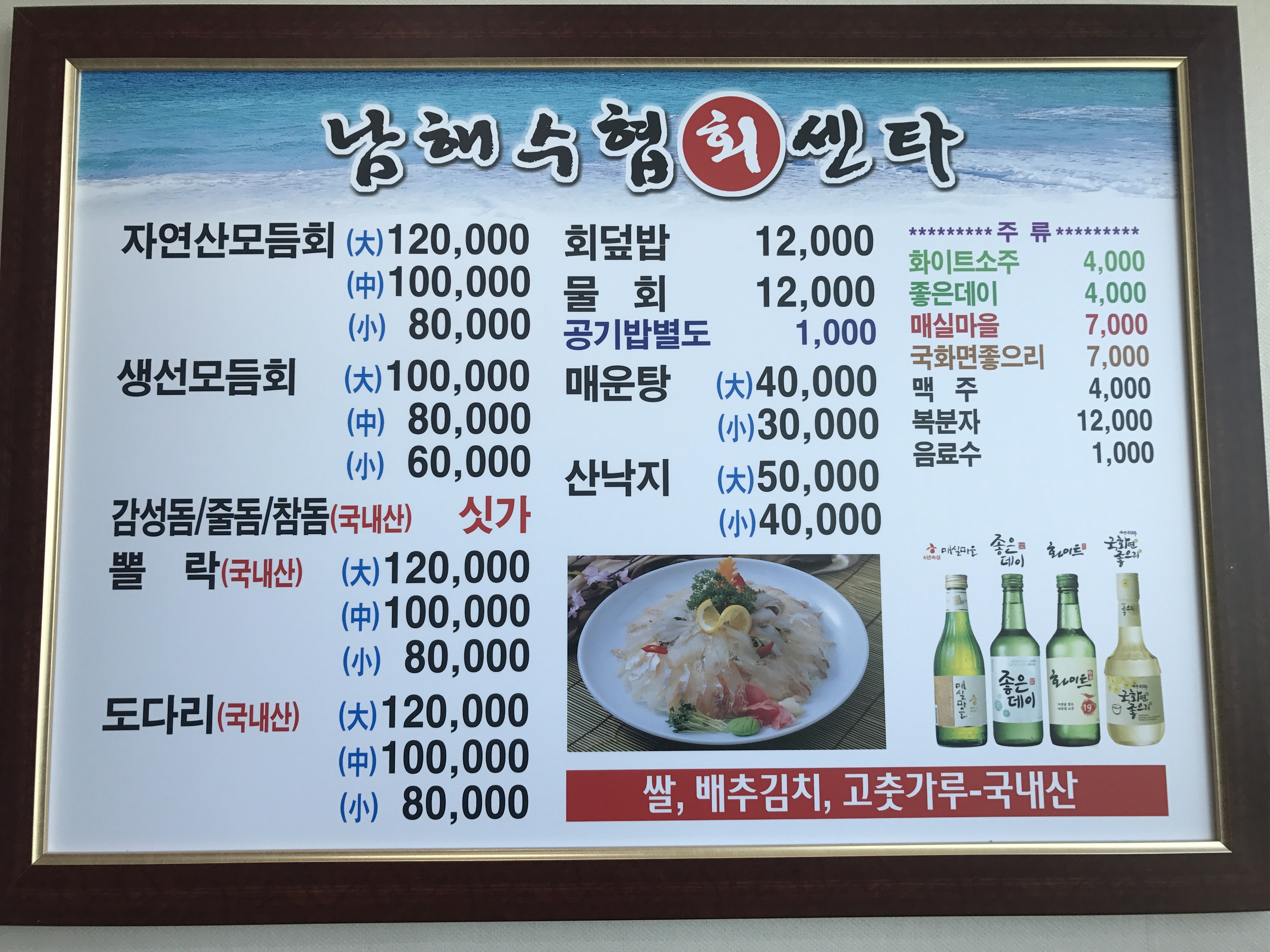 남해군수협위판장회센타