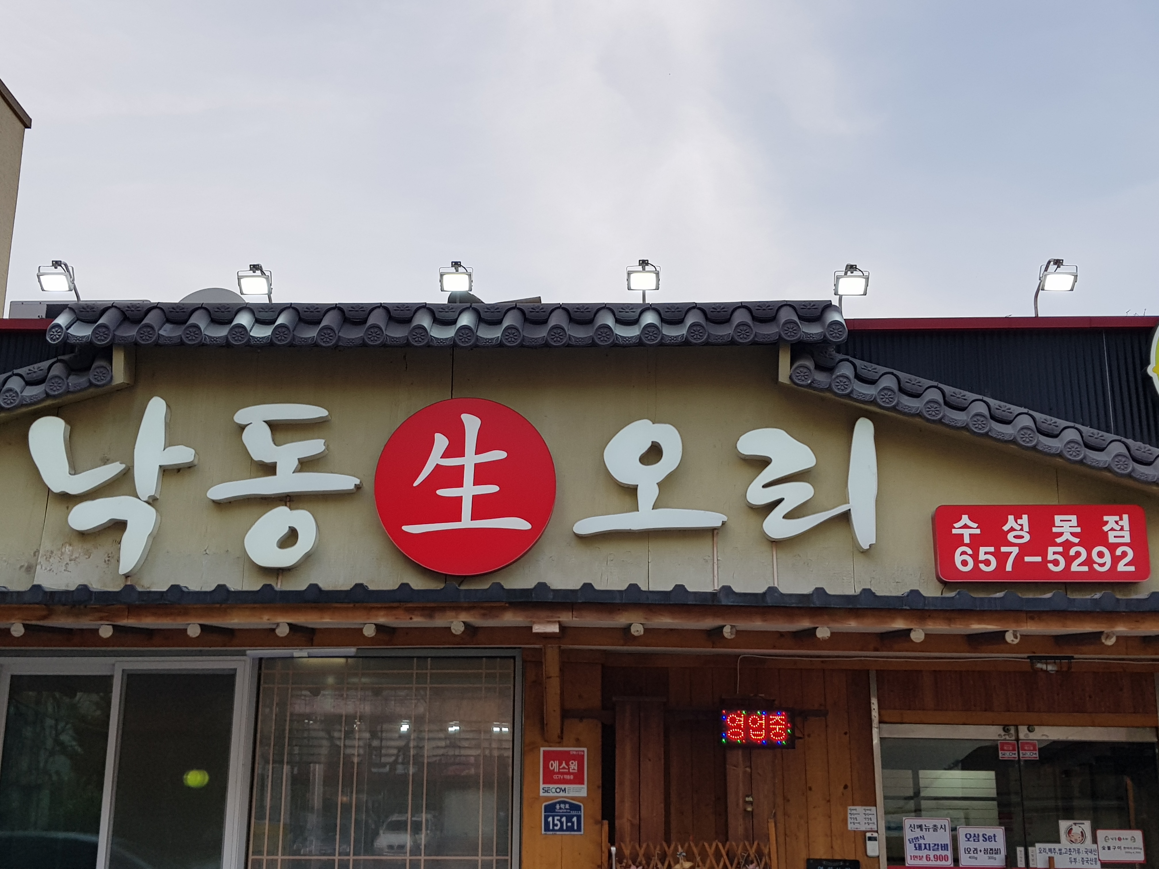 낙동생오리 수성못점