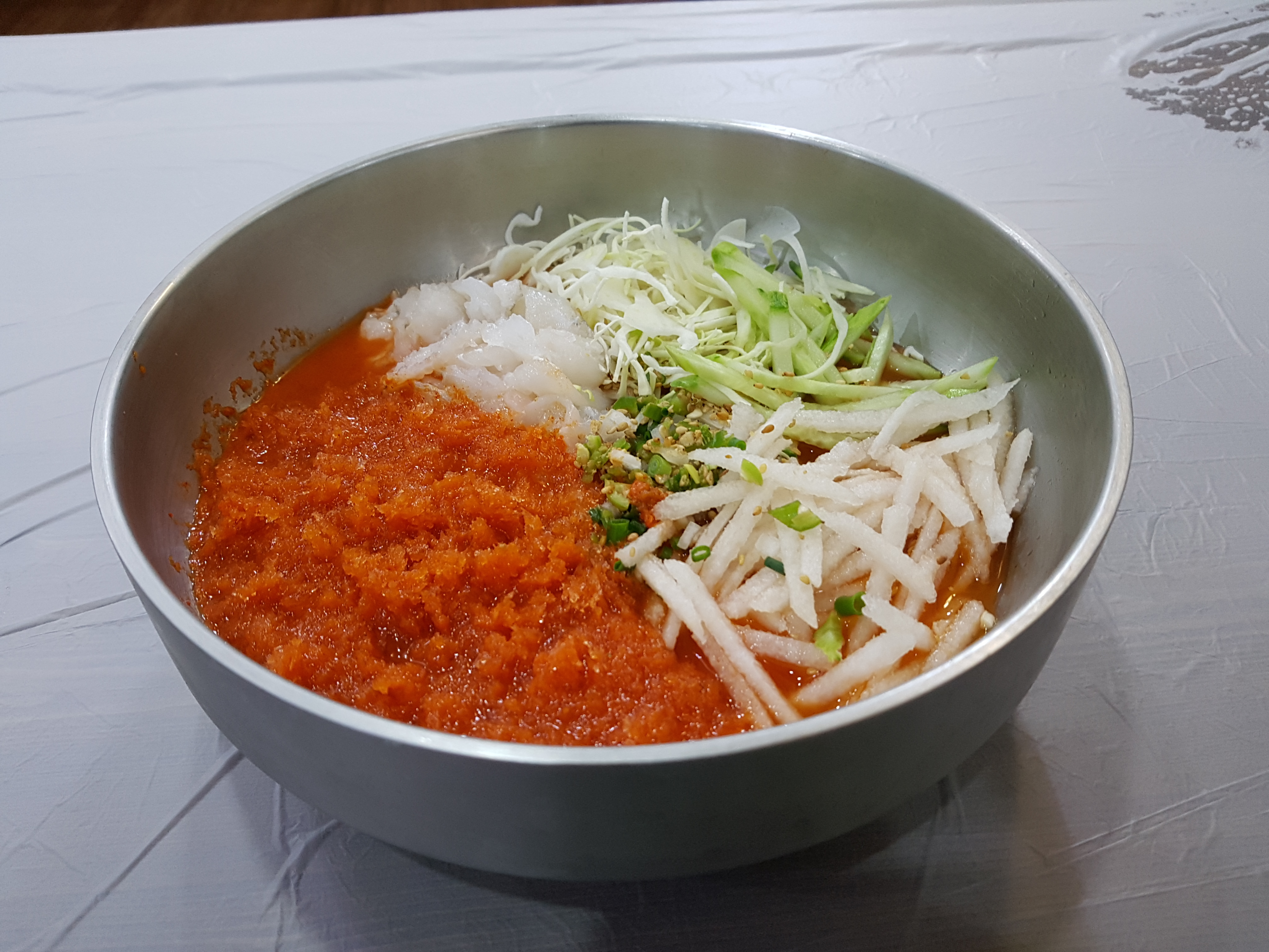 포항물회 감포참가자미