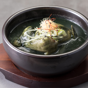 쑥 삼계탕