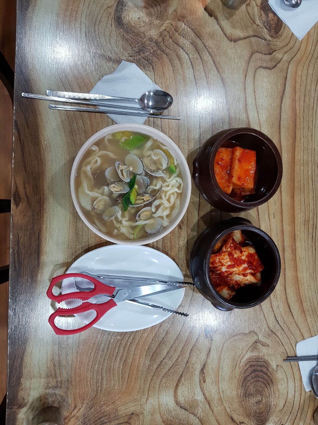 콩지칼국수