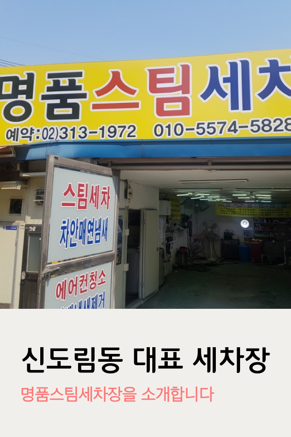 명품스팀세차