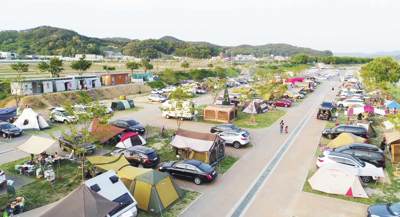 진위천유원지 내부 또는 관련 모습