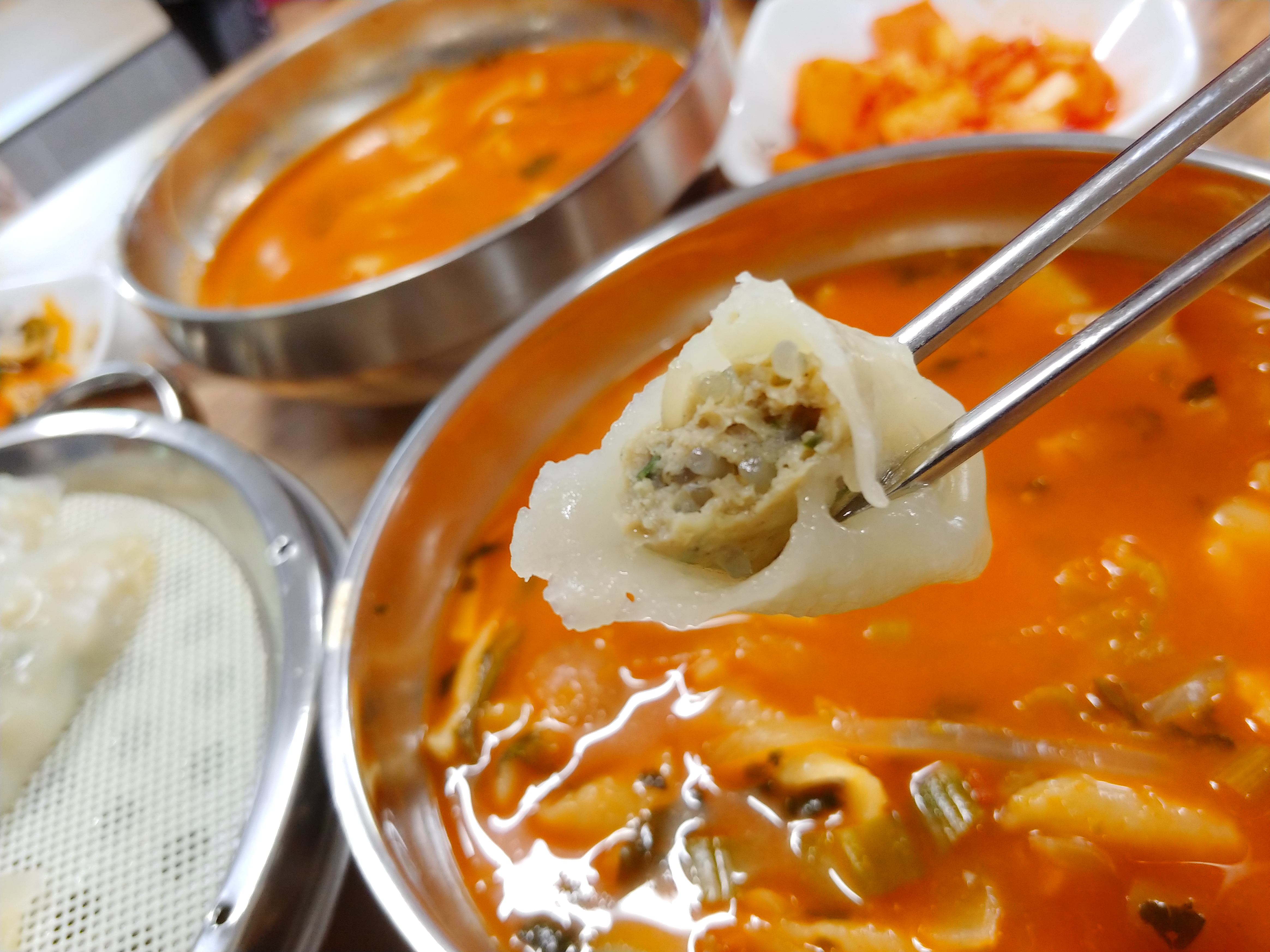 청도 매운수제비집