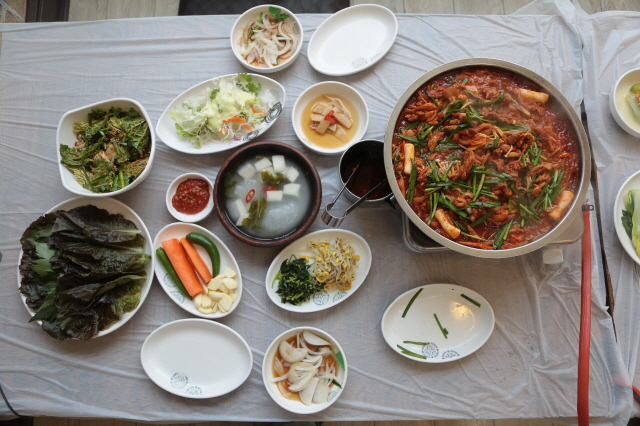 맛소문오리불고기