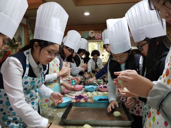 앙짱감농원 체험학습장