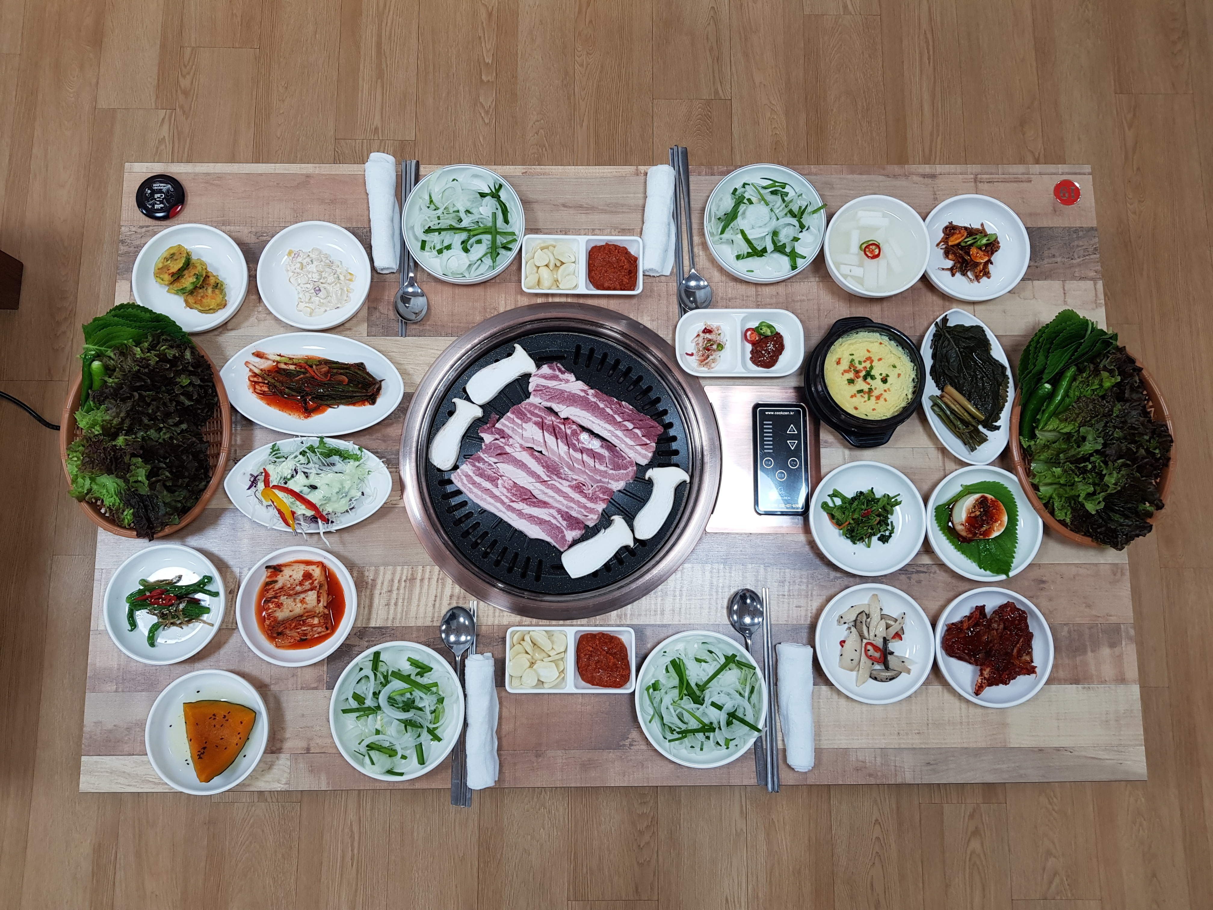 금영숯불갈비 설명사진