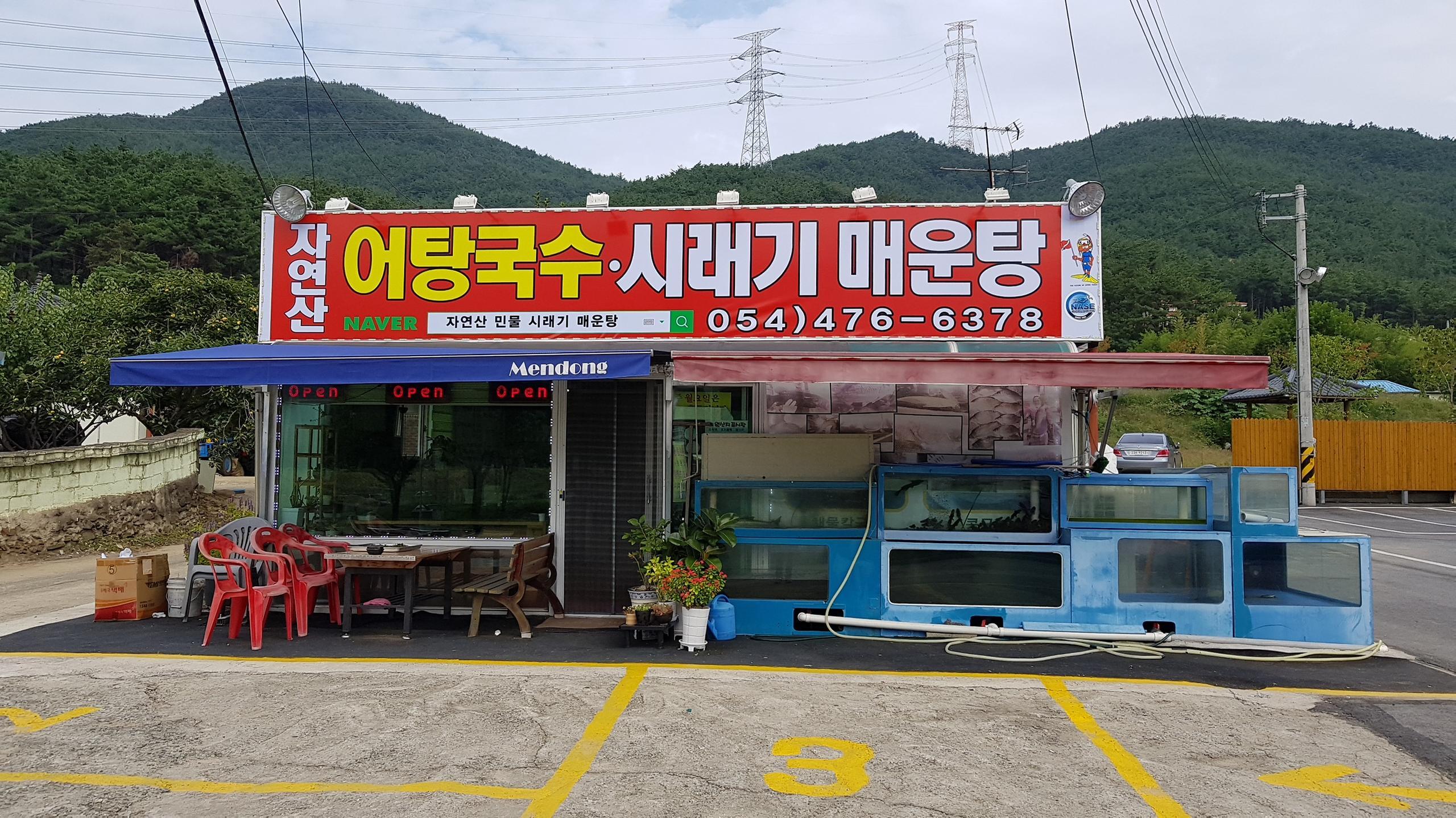 자연산 민물 시래기 매운탕