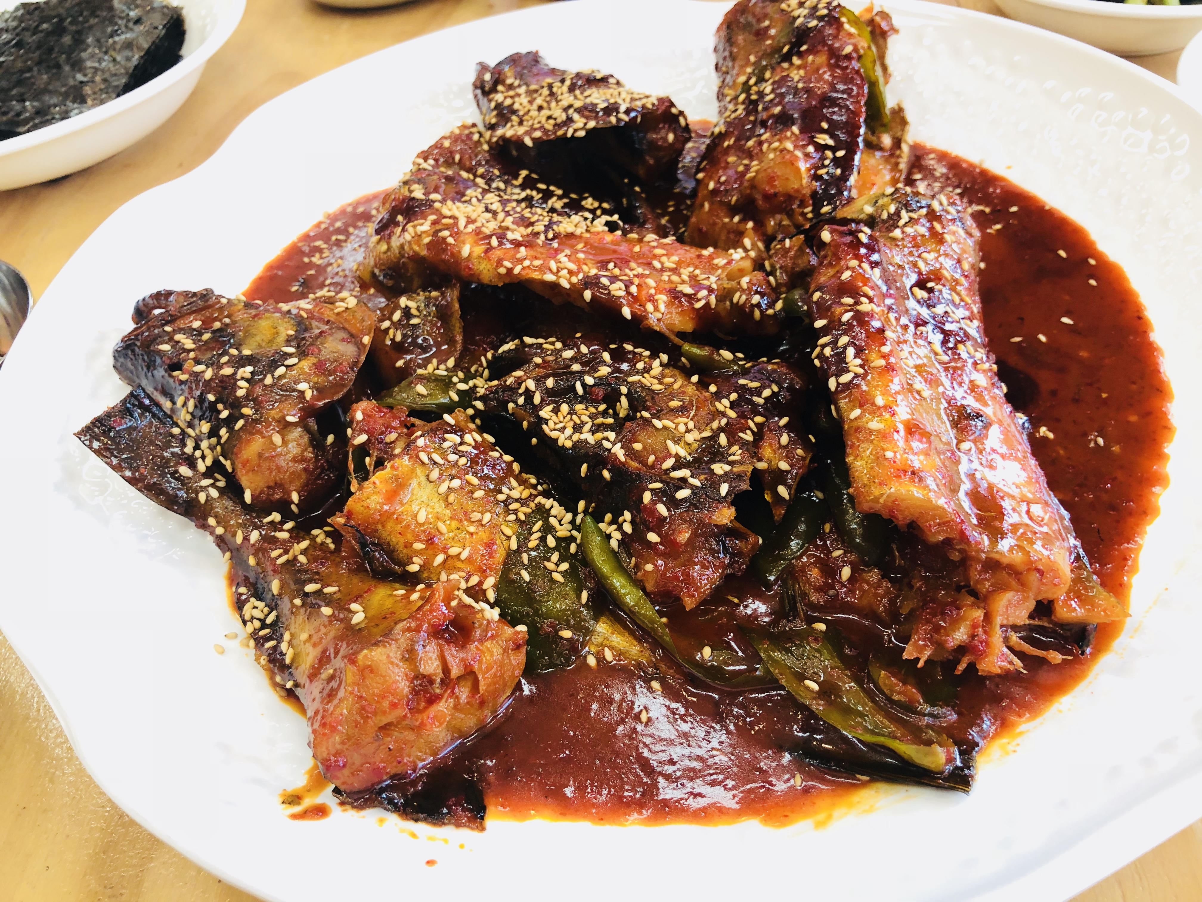 불타는 명태조림