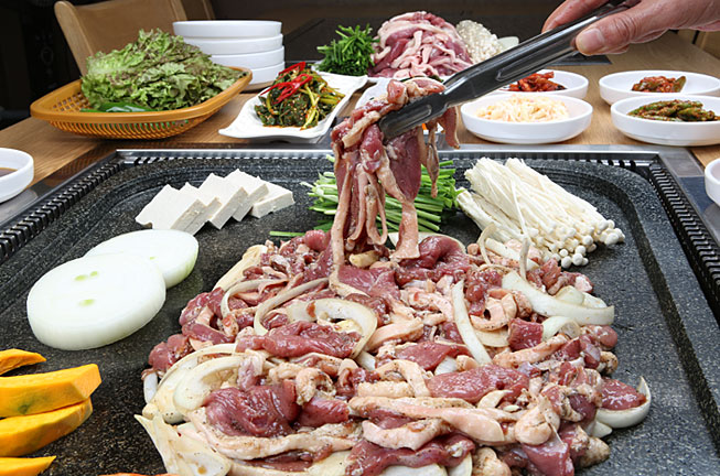 숲속의맛집