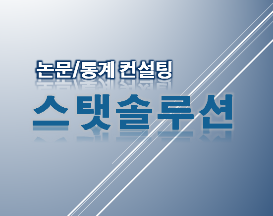 스탯솔루션 컨설팅