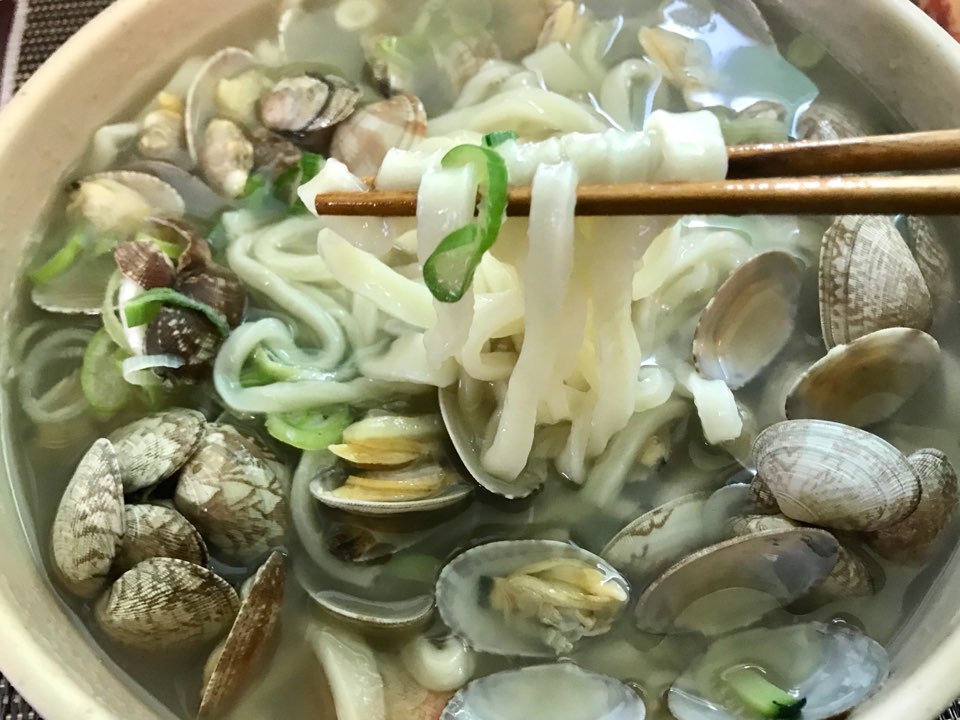 바지락칼국수(국내산)