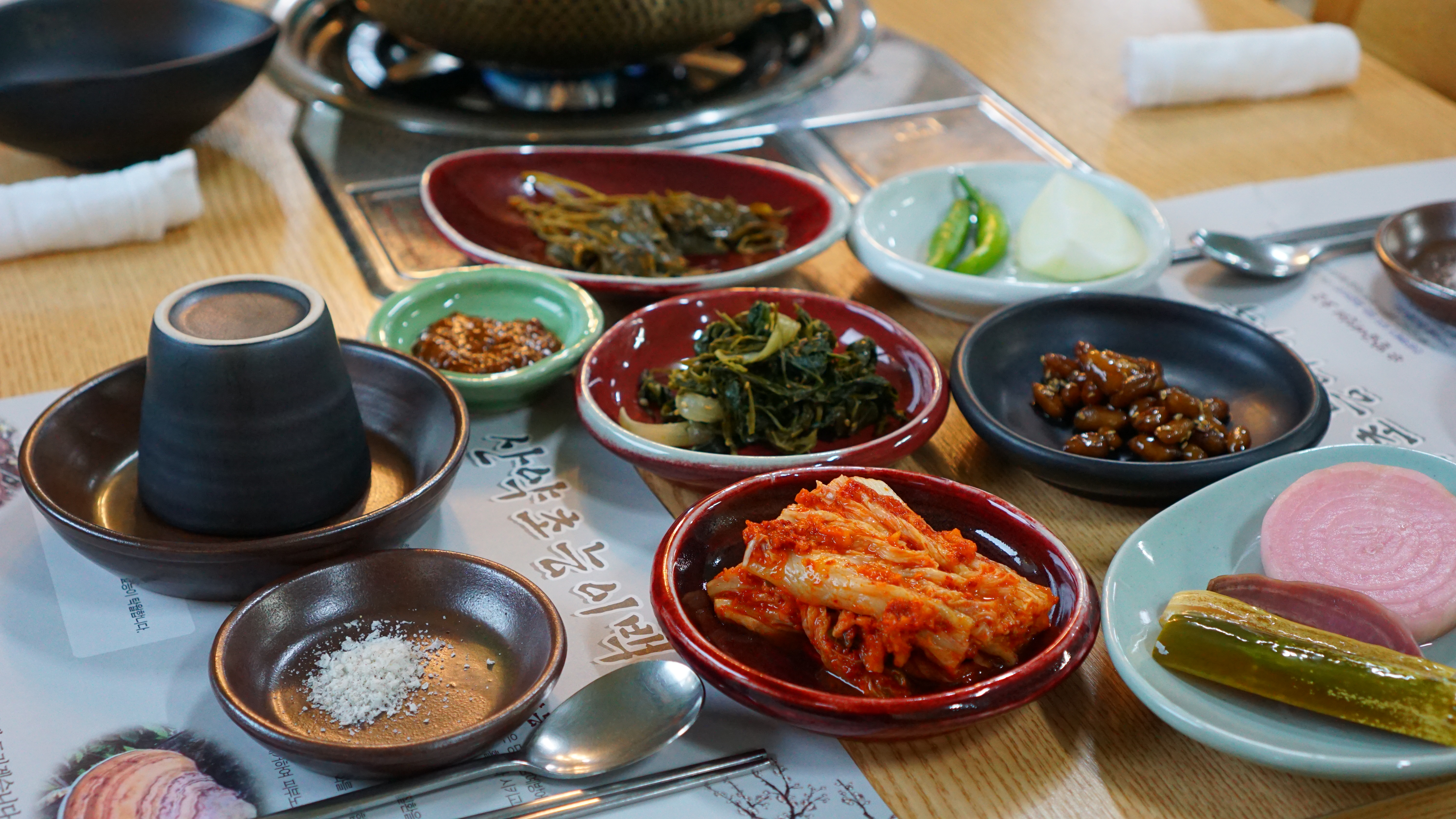산약초능이백숙