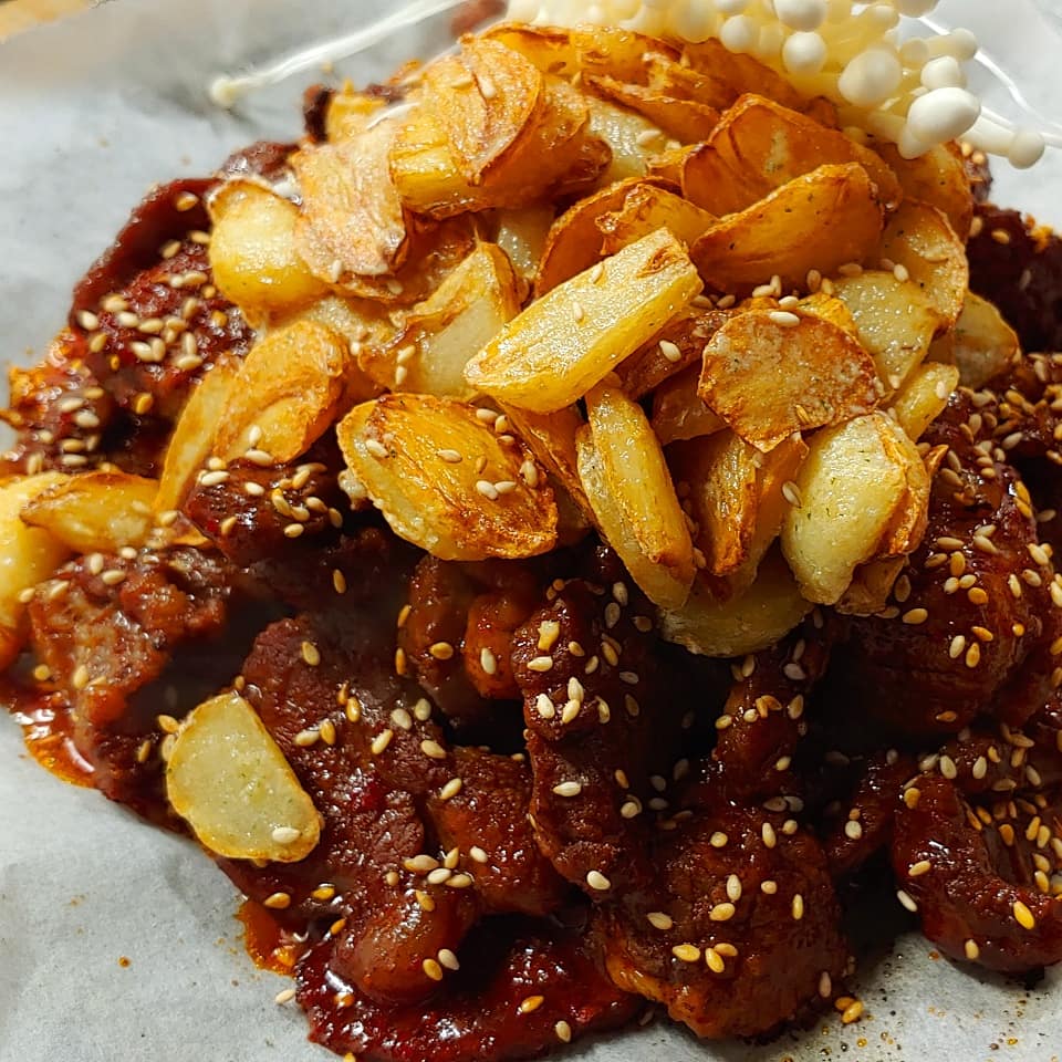 궁채석갈비