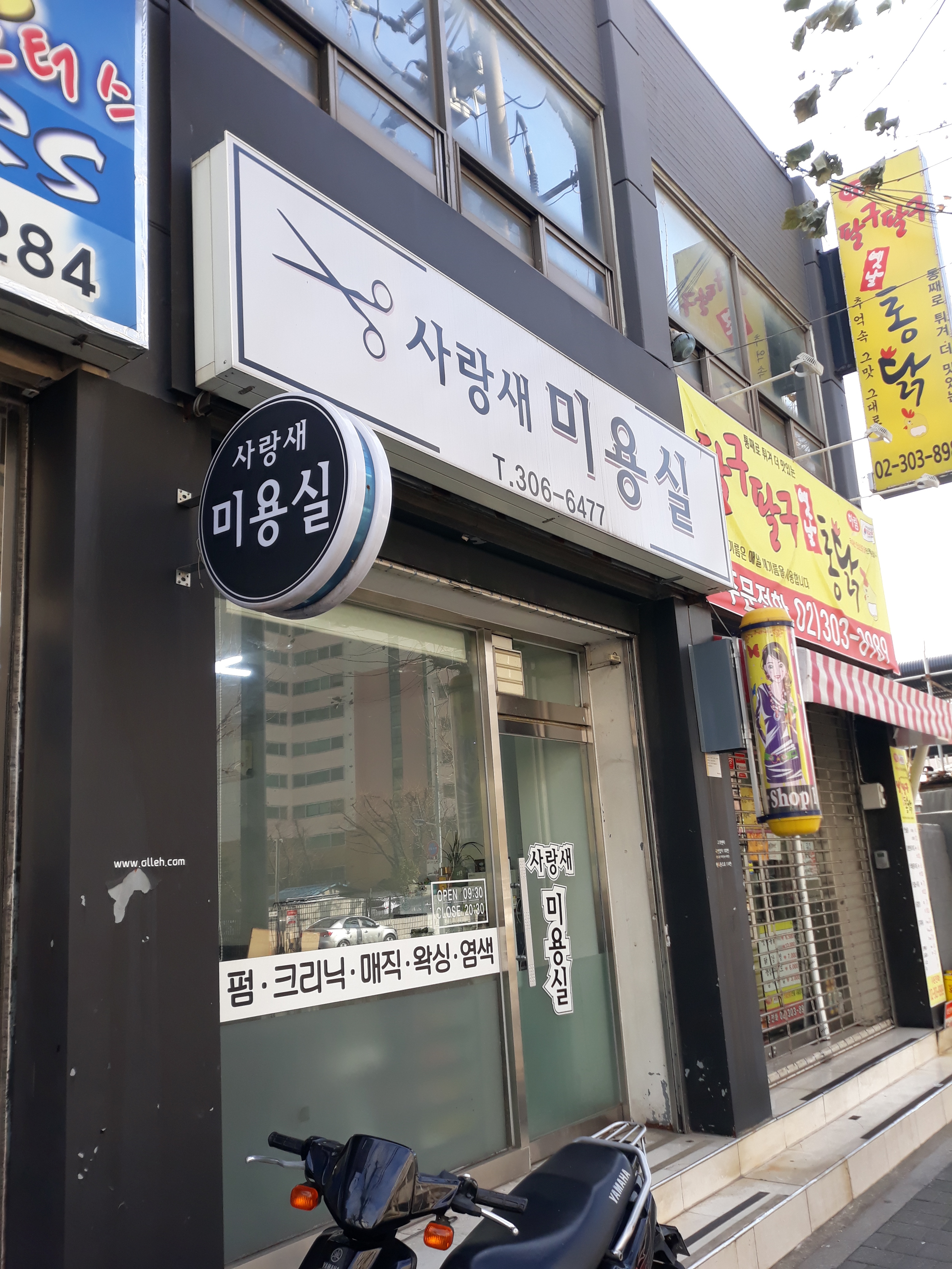사랑새미용실