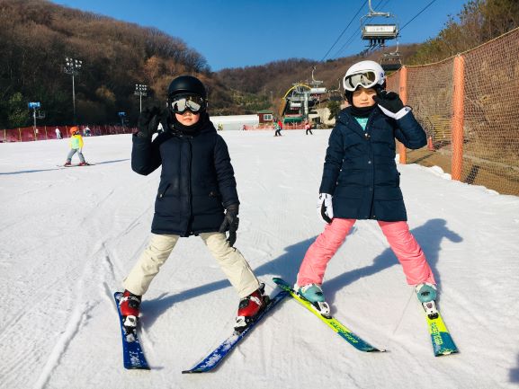 곤지암스키강습 사이드컷 신봉석프로 강습센터