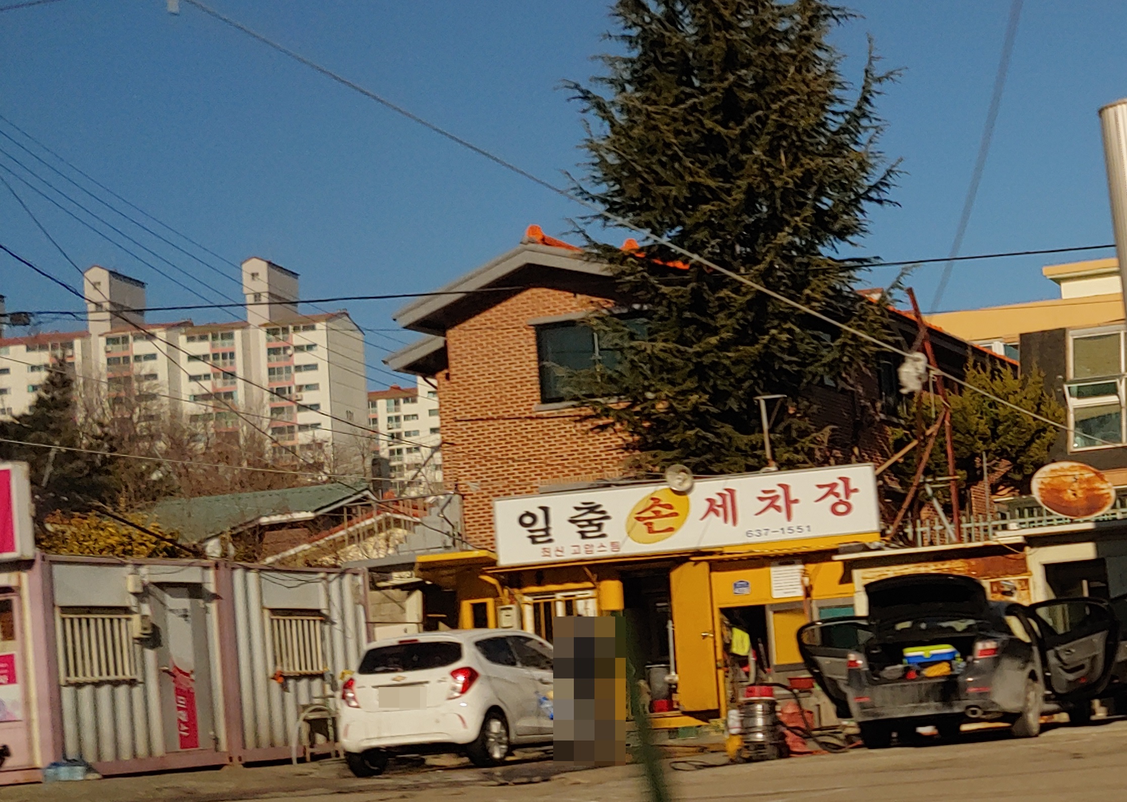 일출손세차