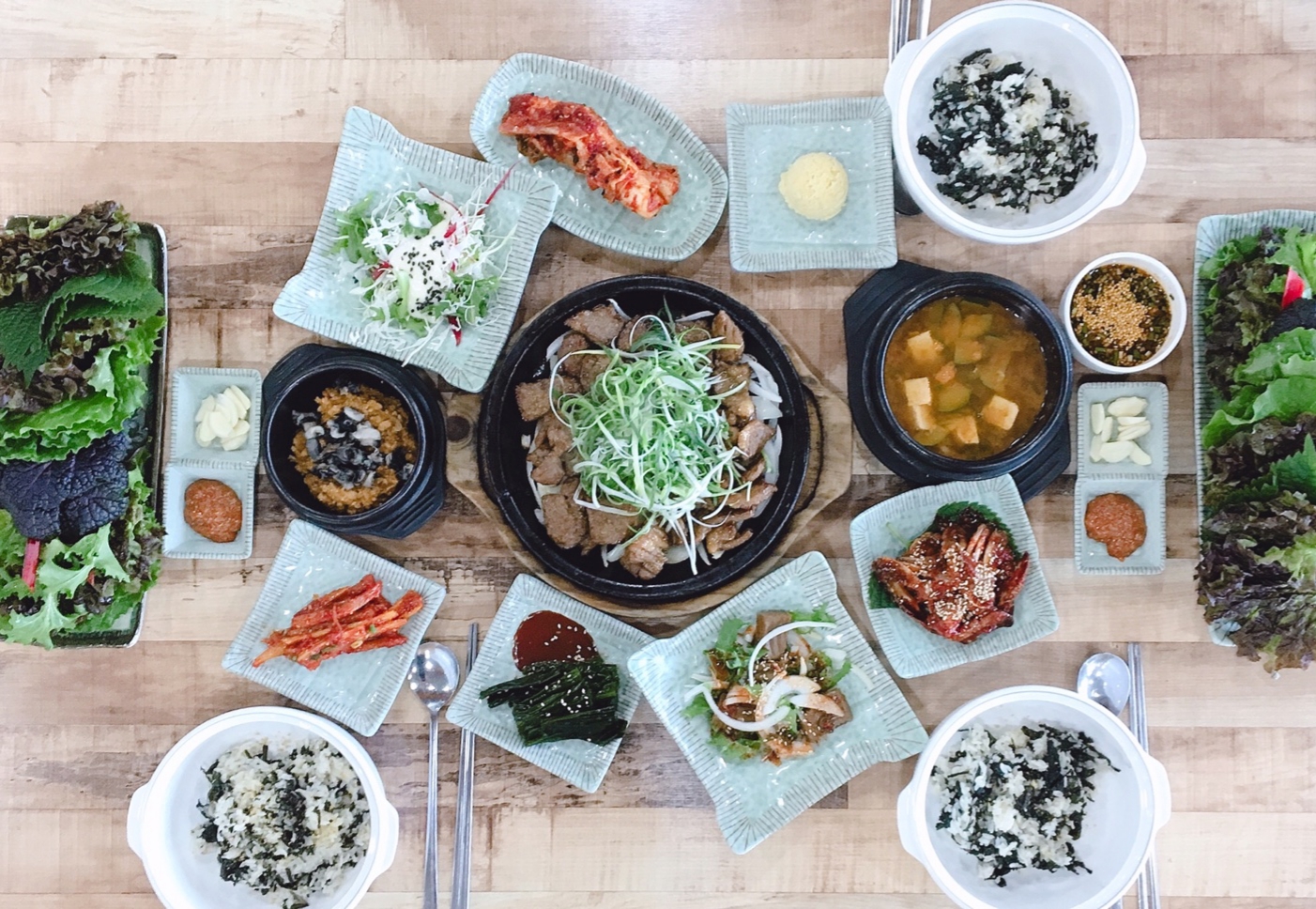 초원쌈밥 수통골점