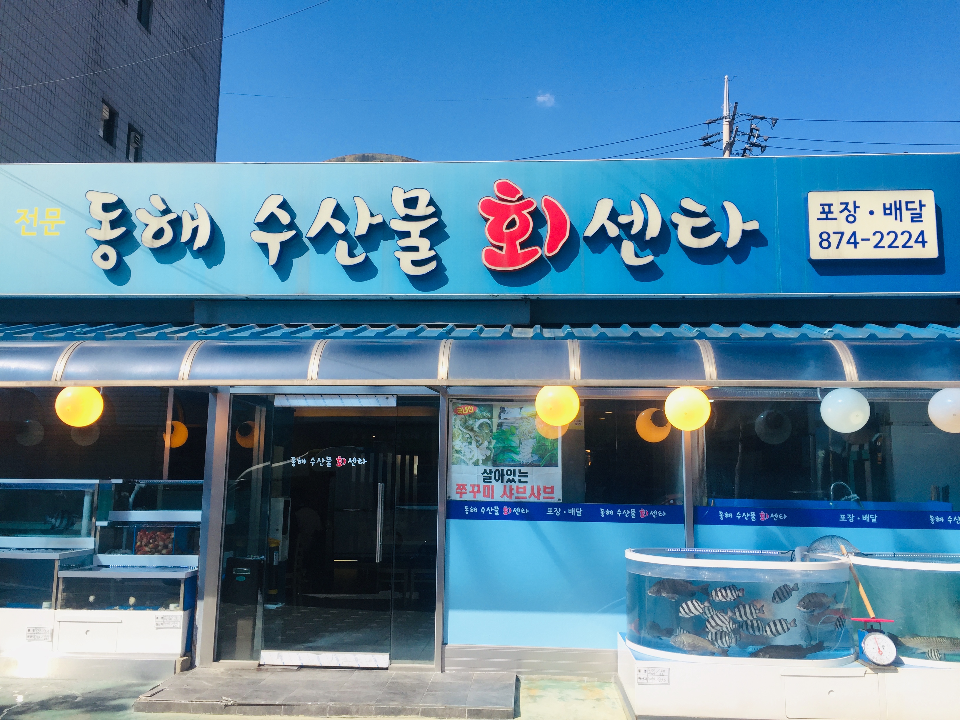 동해수산물회센타