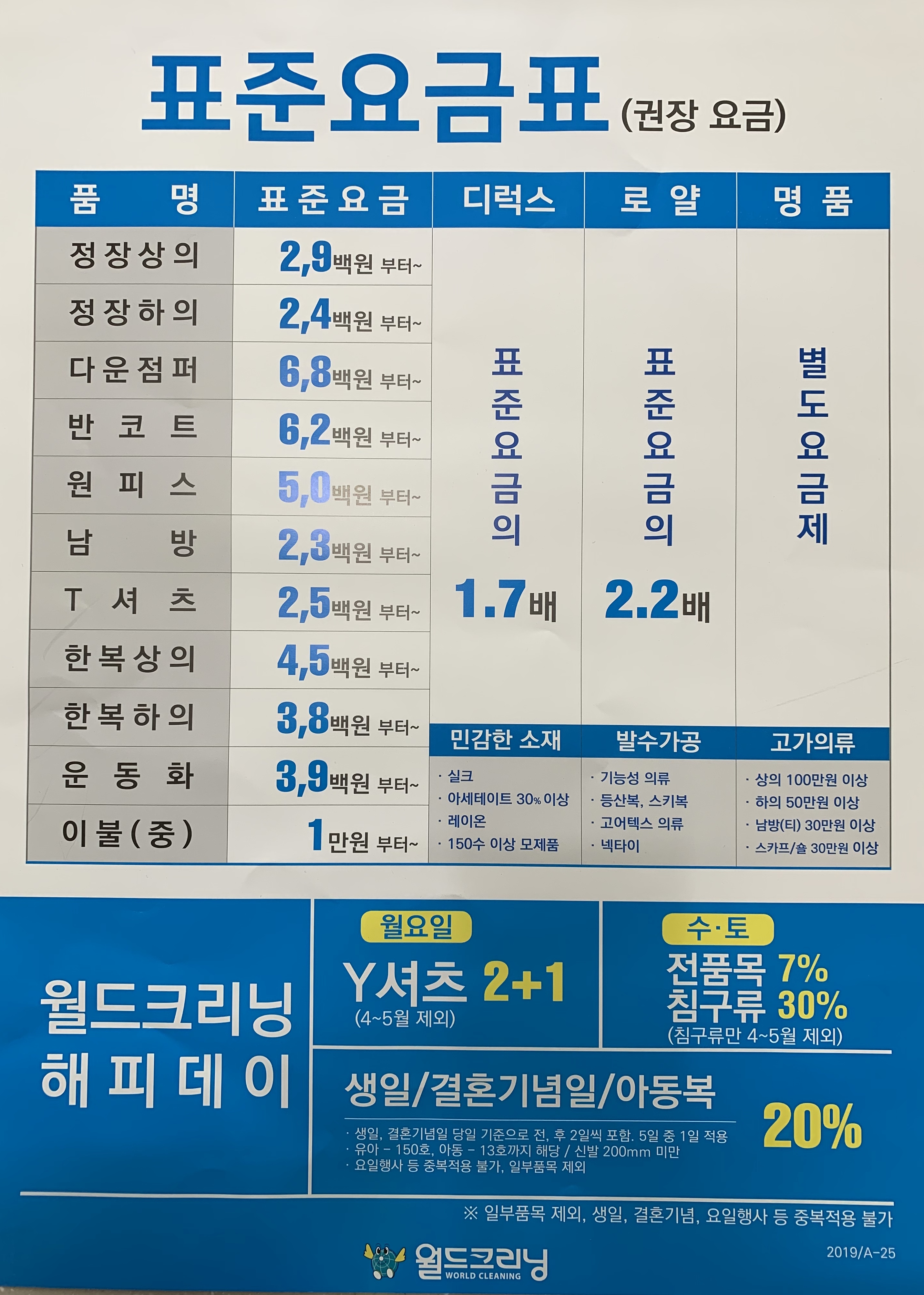 월드크리닝 울산송정풍경채점