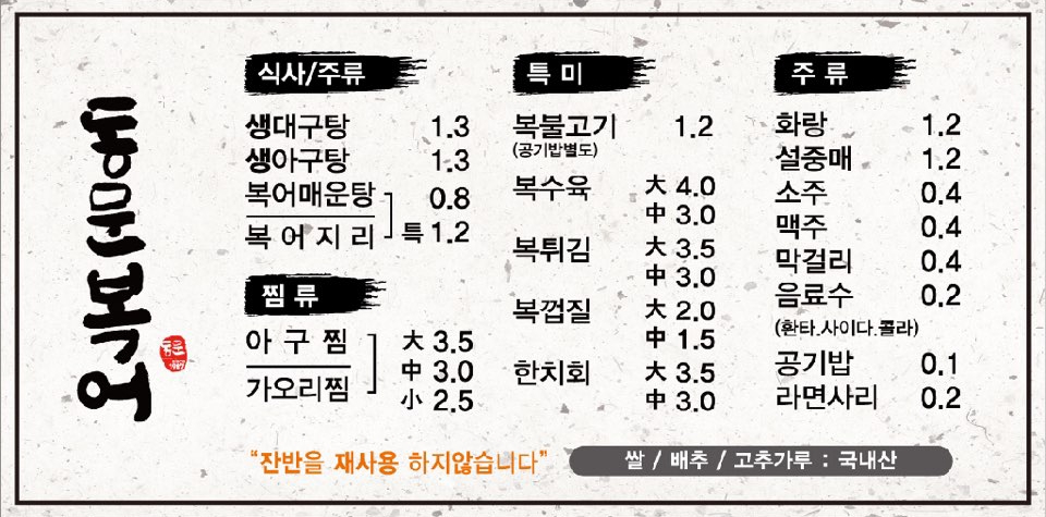 동문복어식당