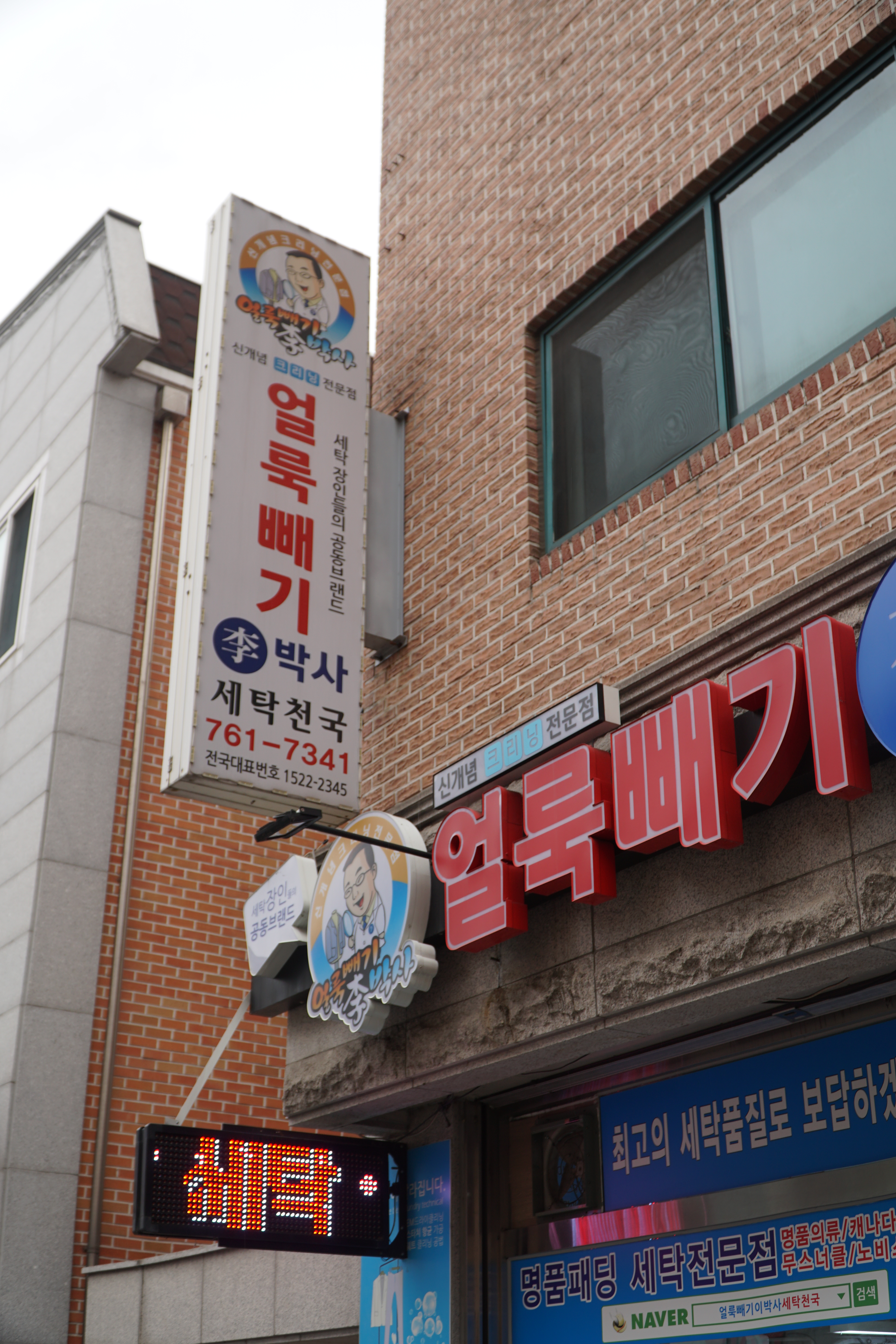 얼룩빼기이박사 세탁천국