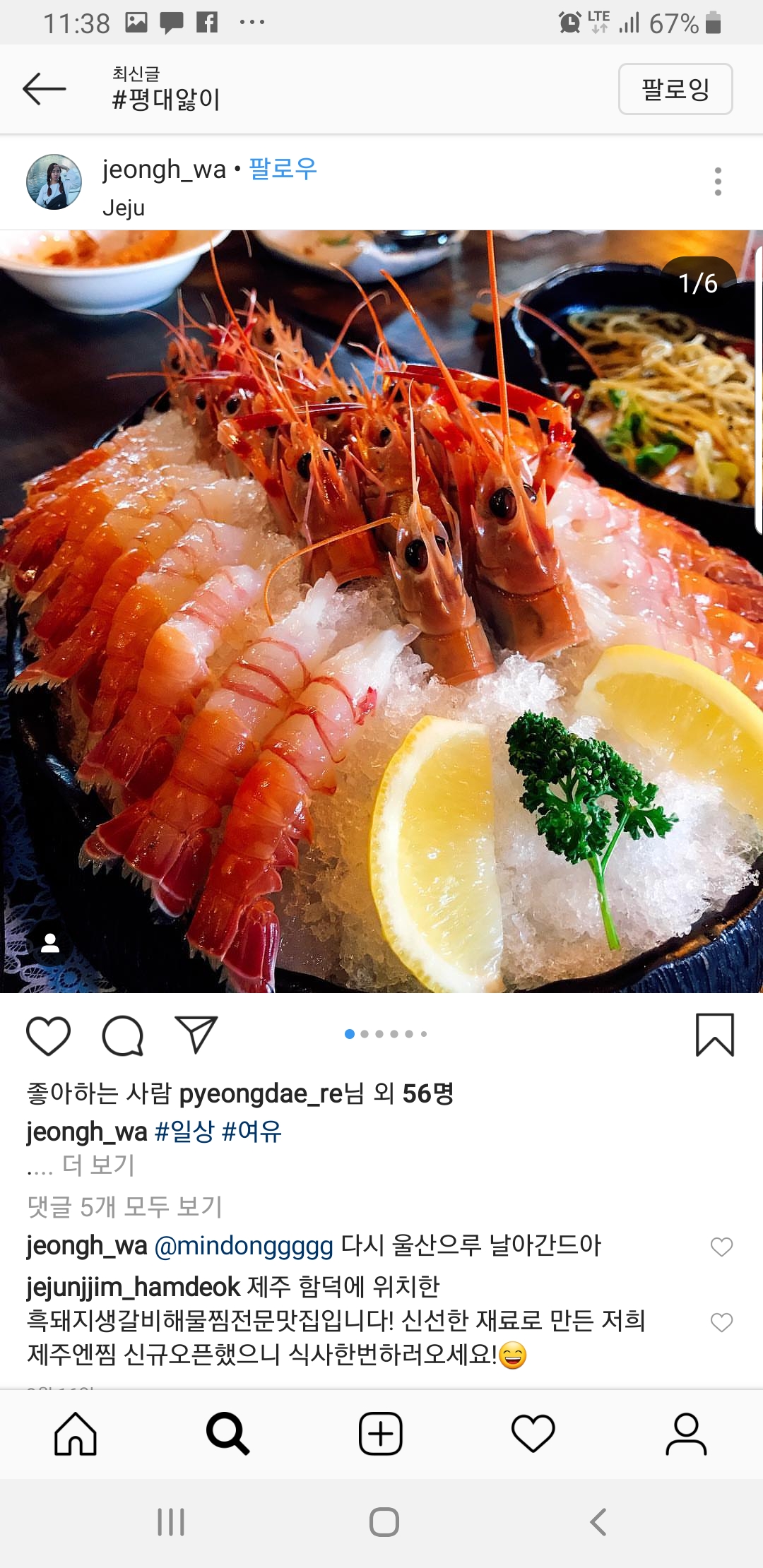 평대앓이 구좌 평대리