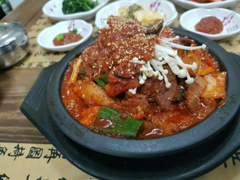 별미고등어쌈밥
