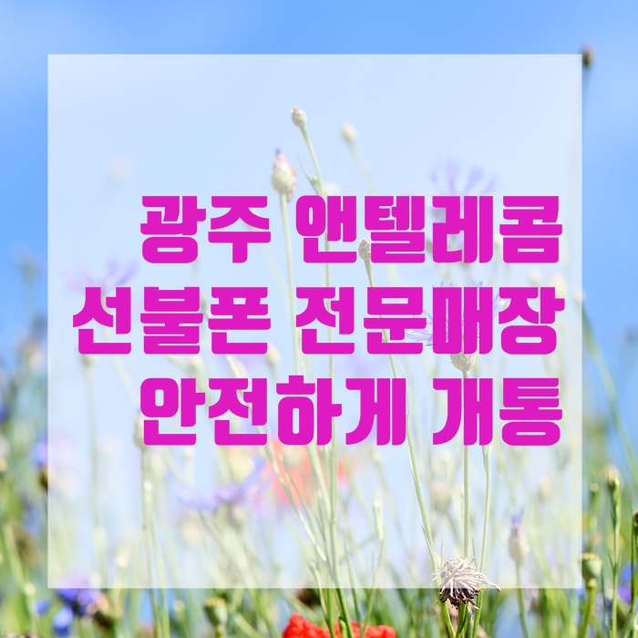 앤텔레콤 중고폰1번지