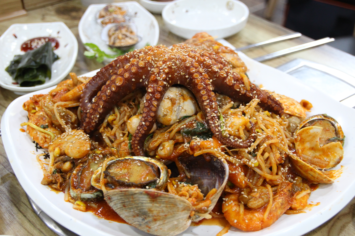 군산 은모래해물탕 아구찜