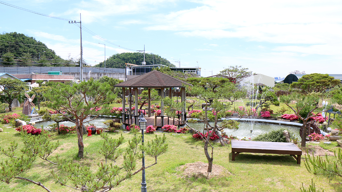 영진직업전문학교 조경실습장
