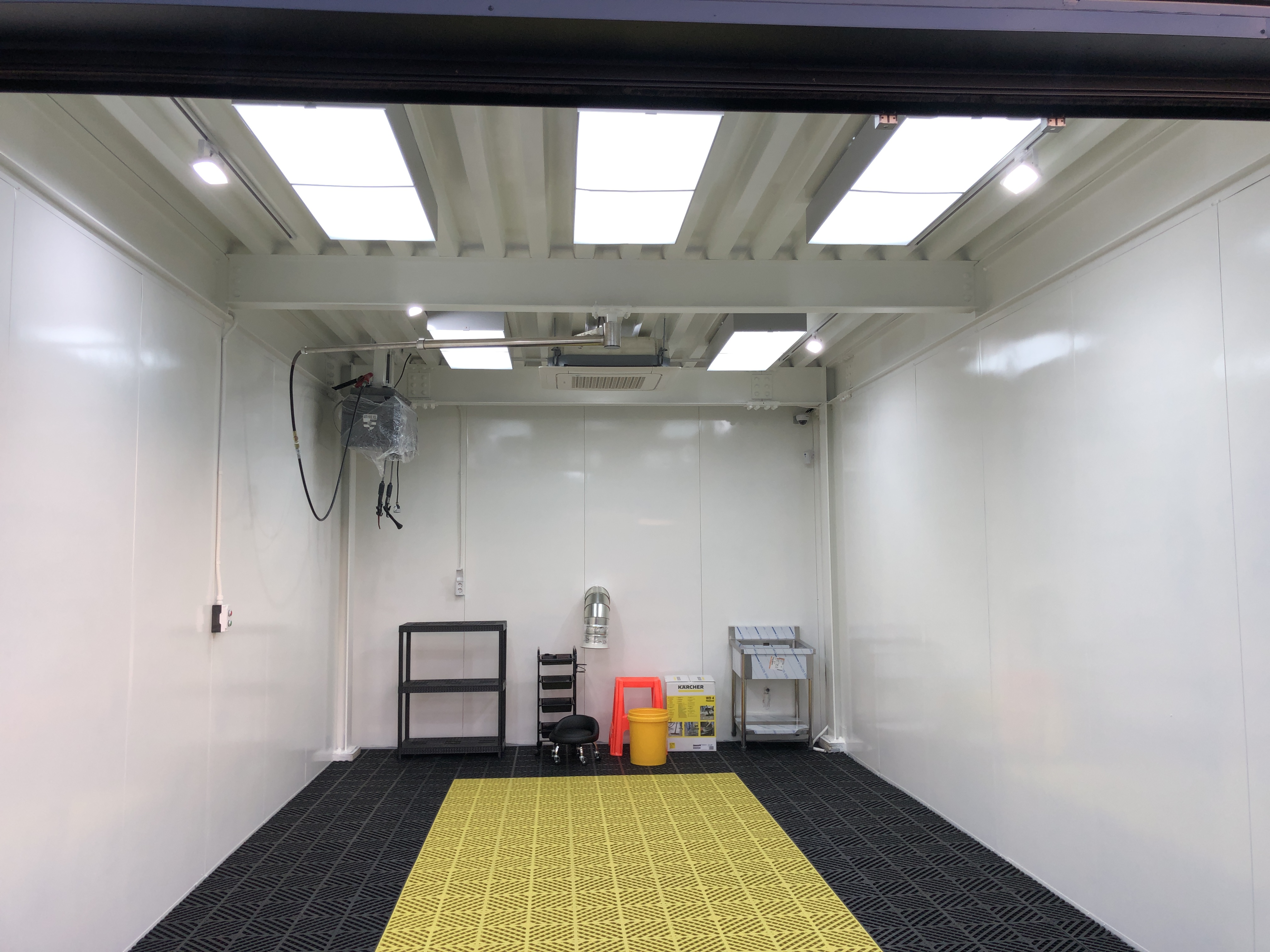 워시큐브 게러지 실내셀프세차장