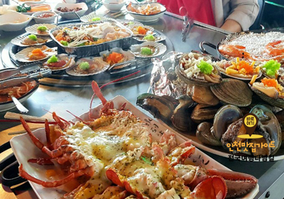 을왕리 해송 조개구이