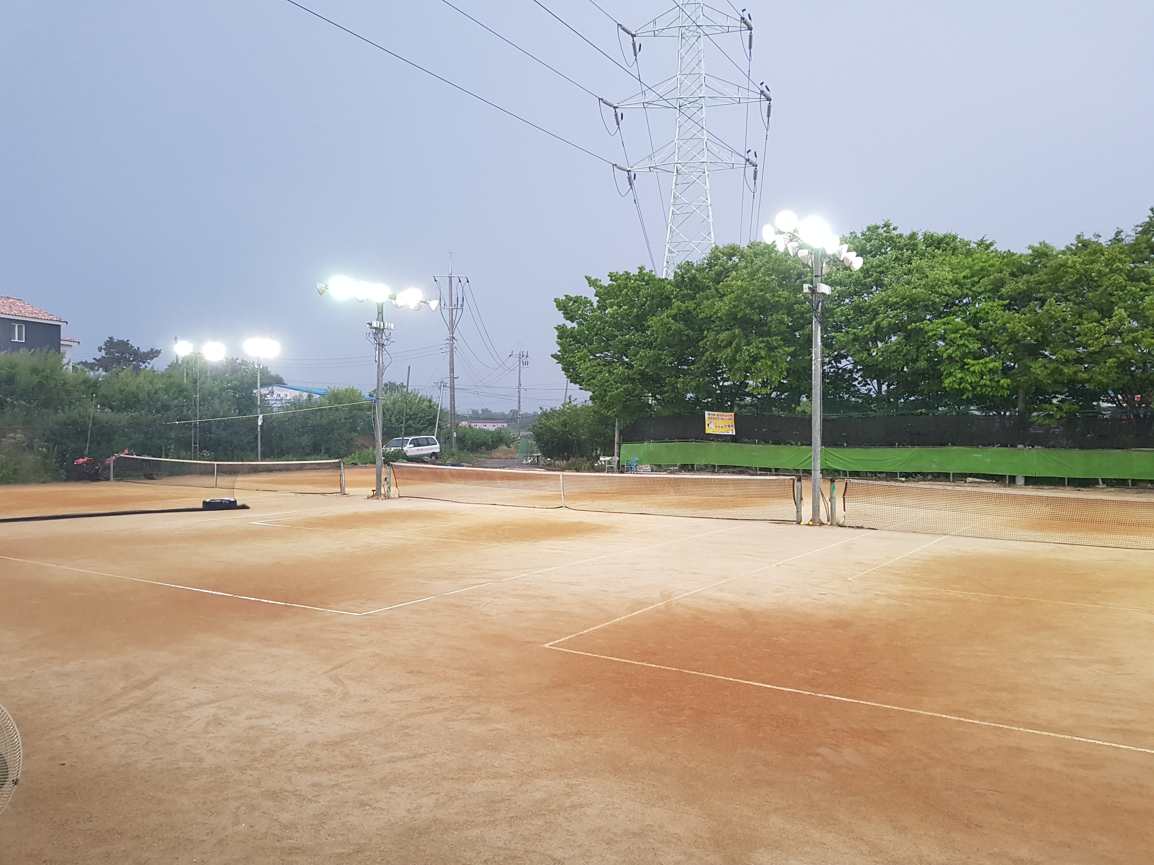 대신대학교 테니스장