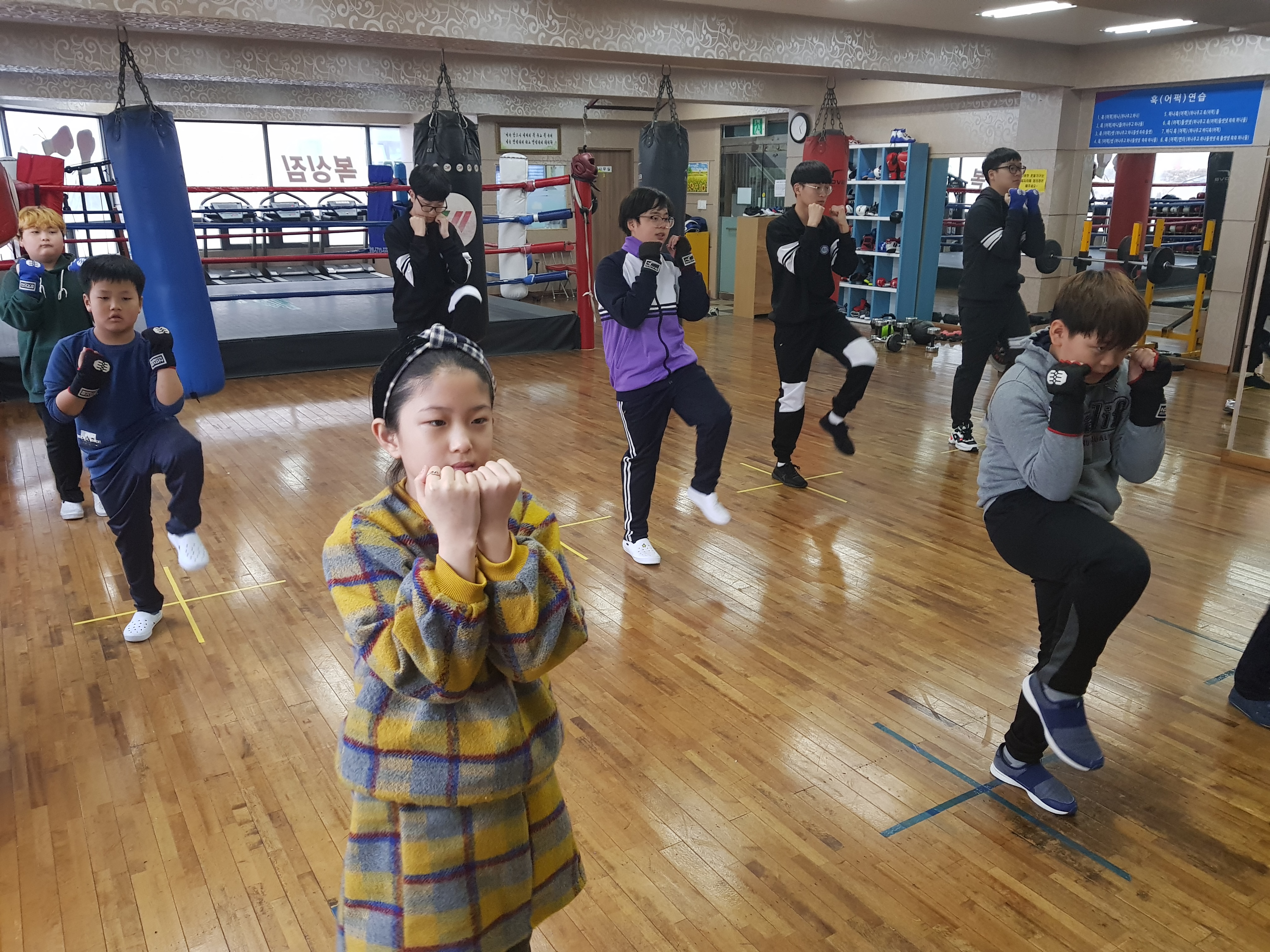 경기도 시흥시 한우물로 복싱체육관 화랑복싱 내부 모습 5