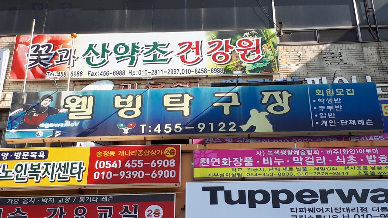 웰빙탁구장