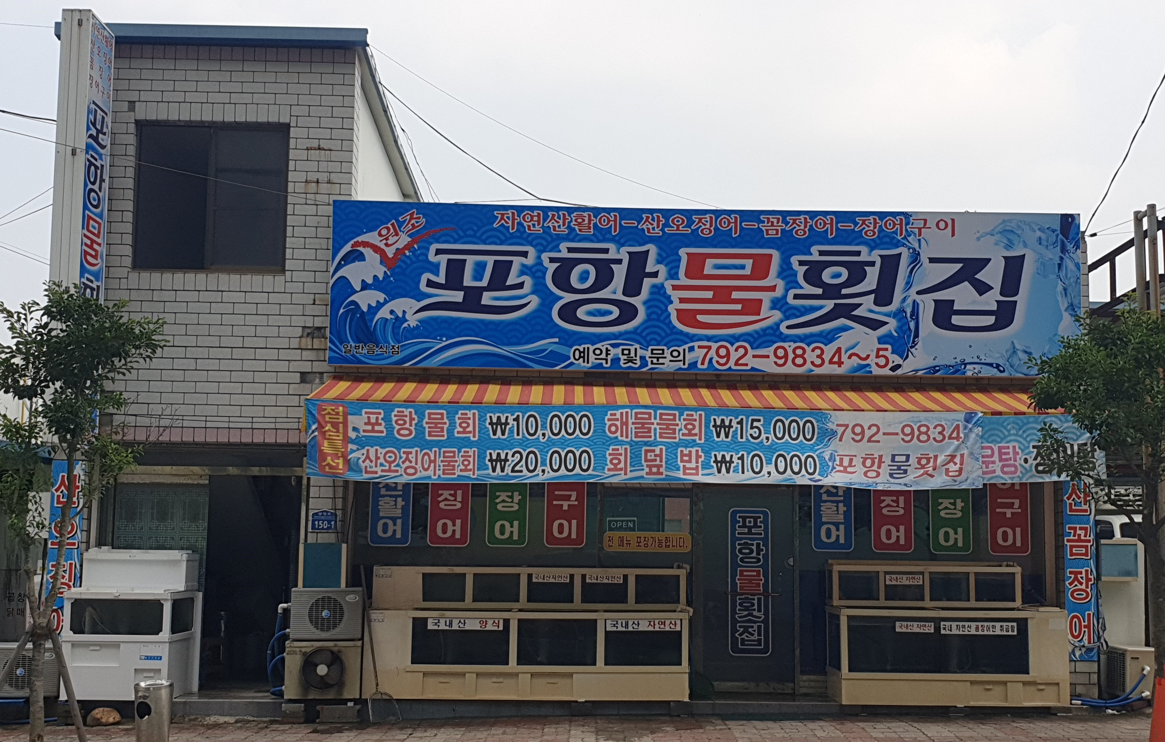 포항물횟집
