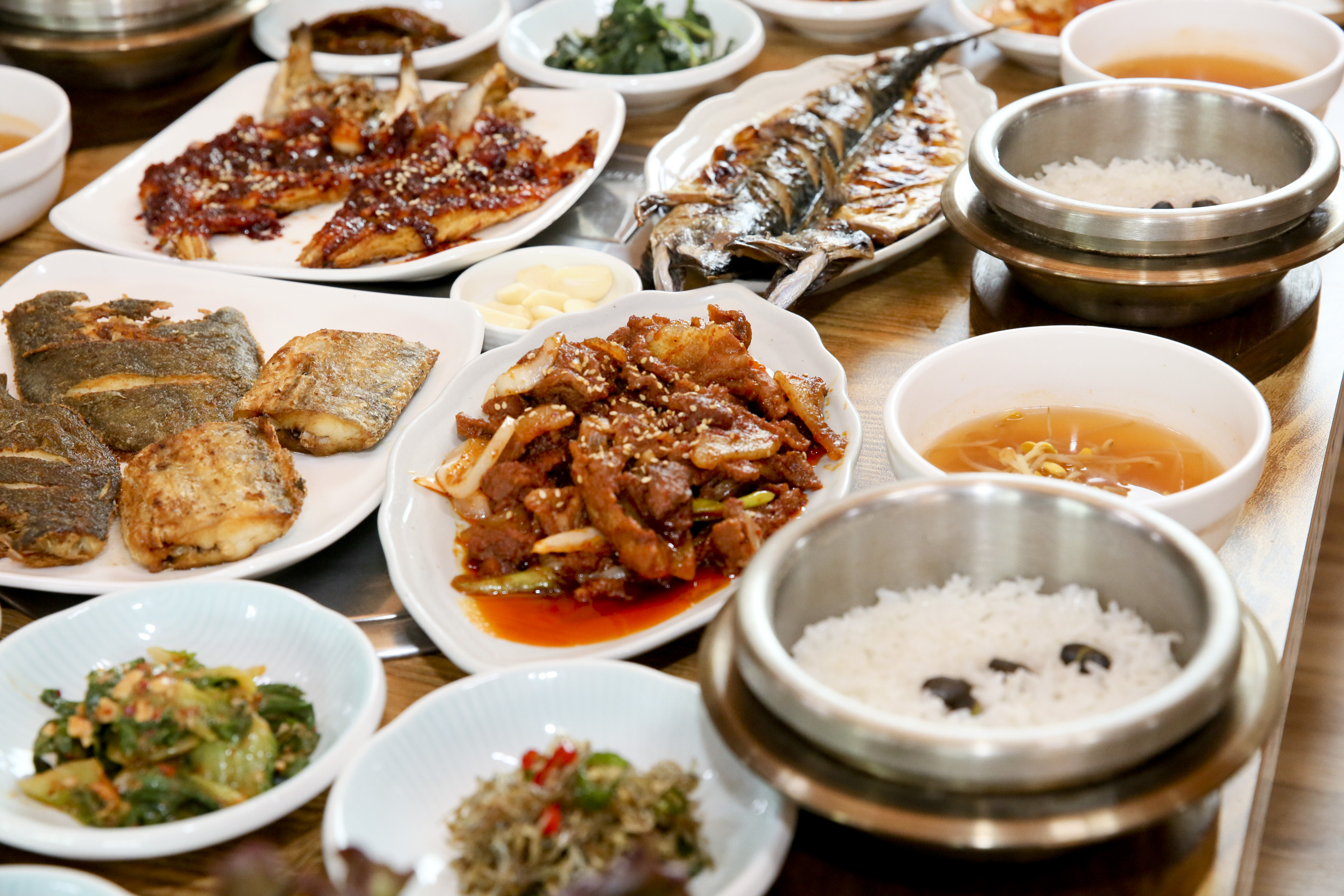 수라온쌀밥 내부 또는 관련 모습