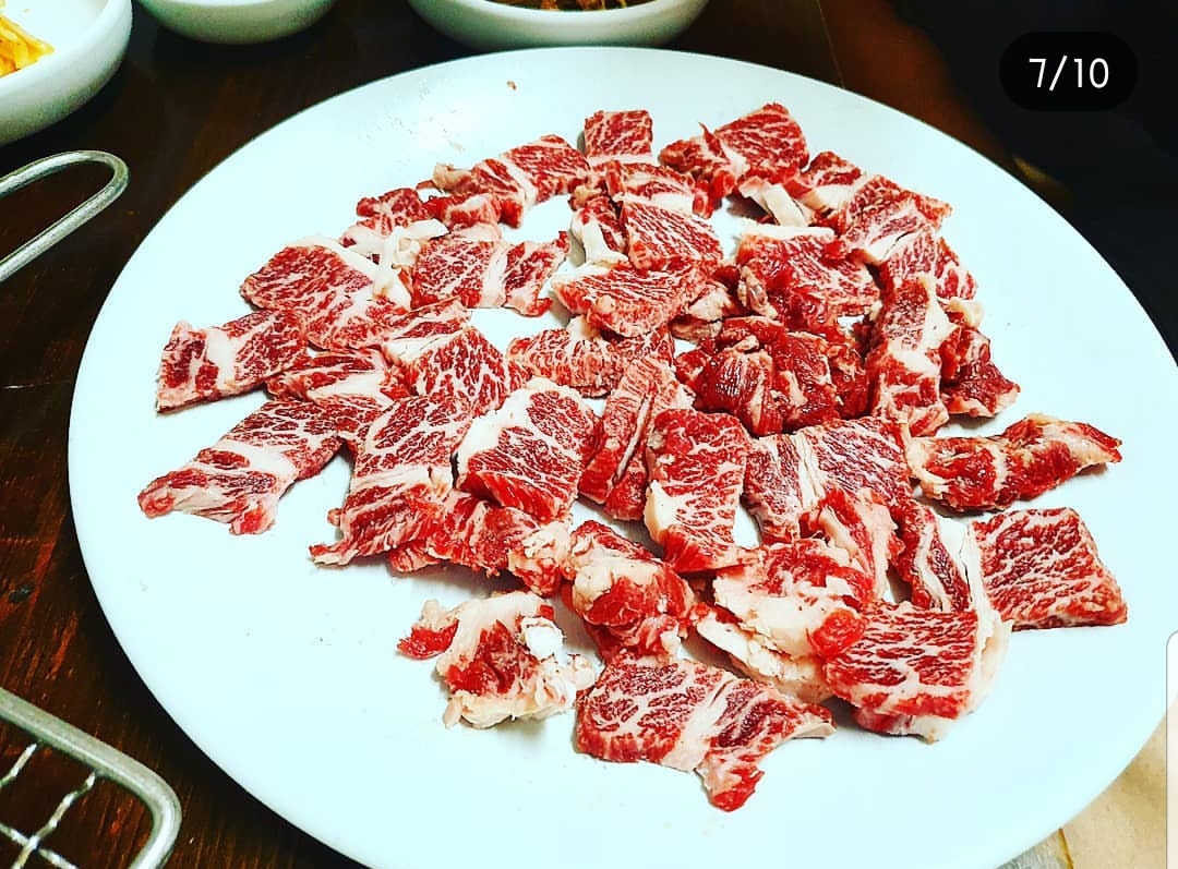 퇴근길 숯불갈비