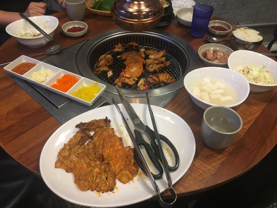 장가네숯불닭갈비