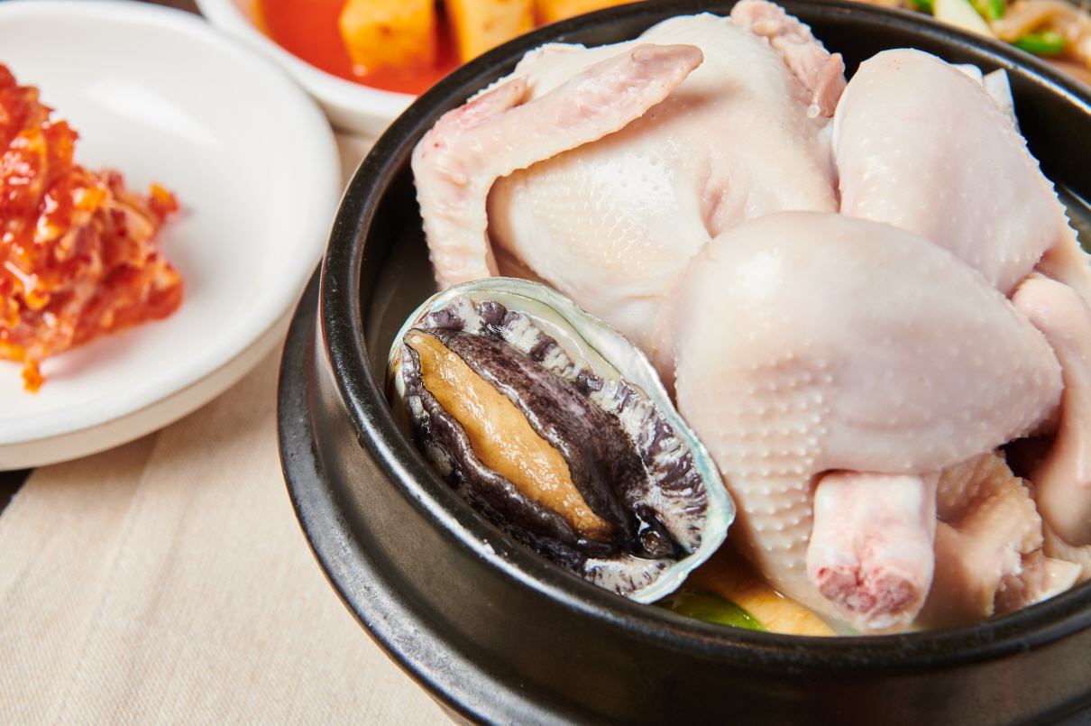 전복삼계탕