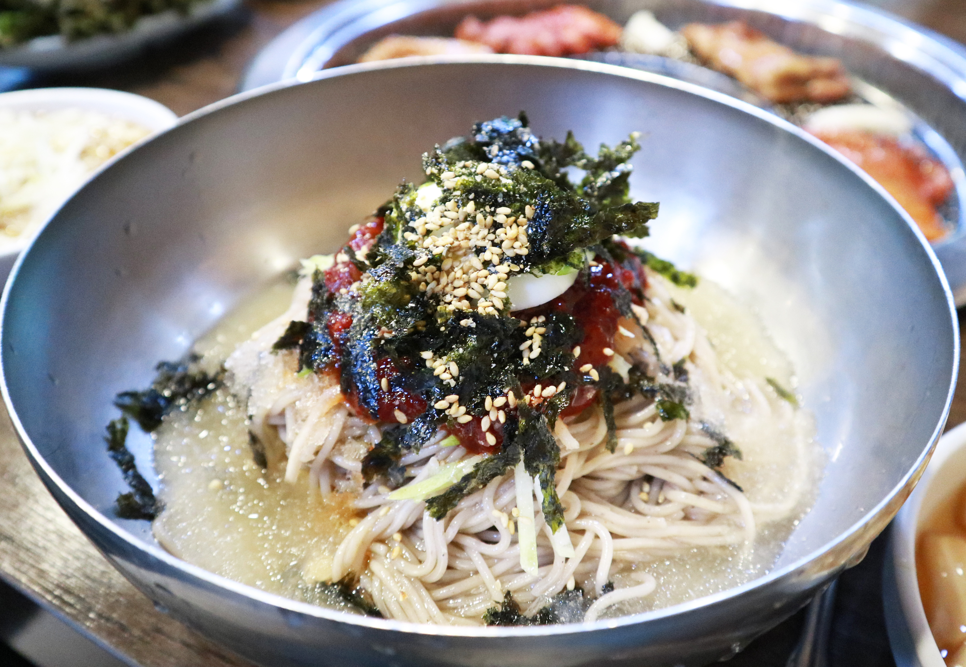 비빔막국수