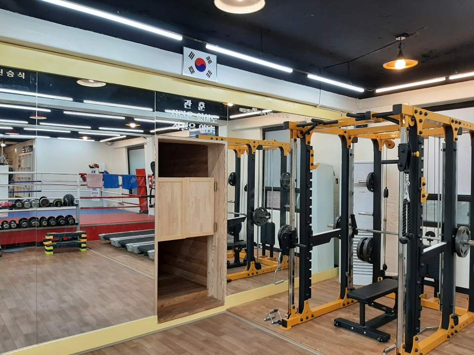 경기도 포천시 일동면 복싱체육관 자이언트복싱짐 내부 모습 4