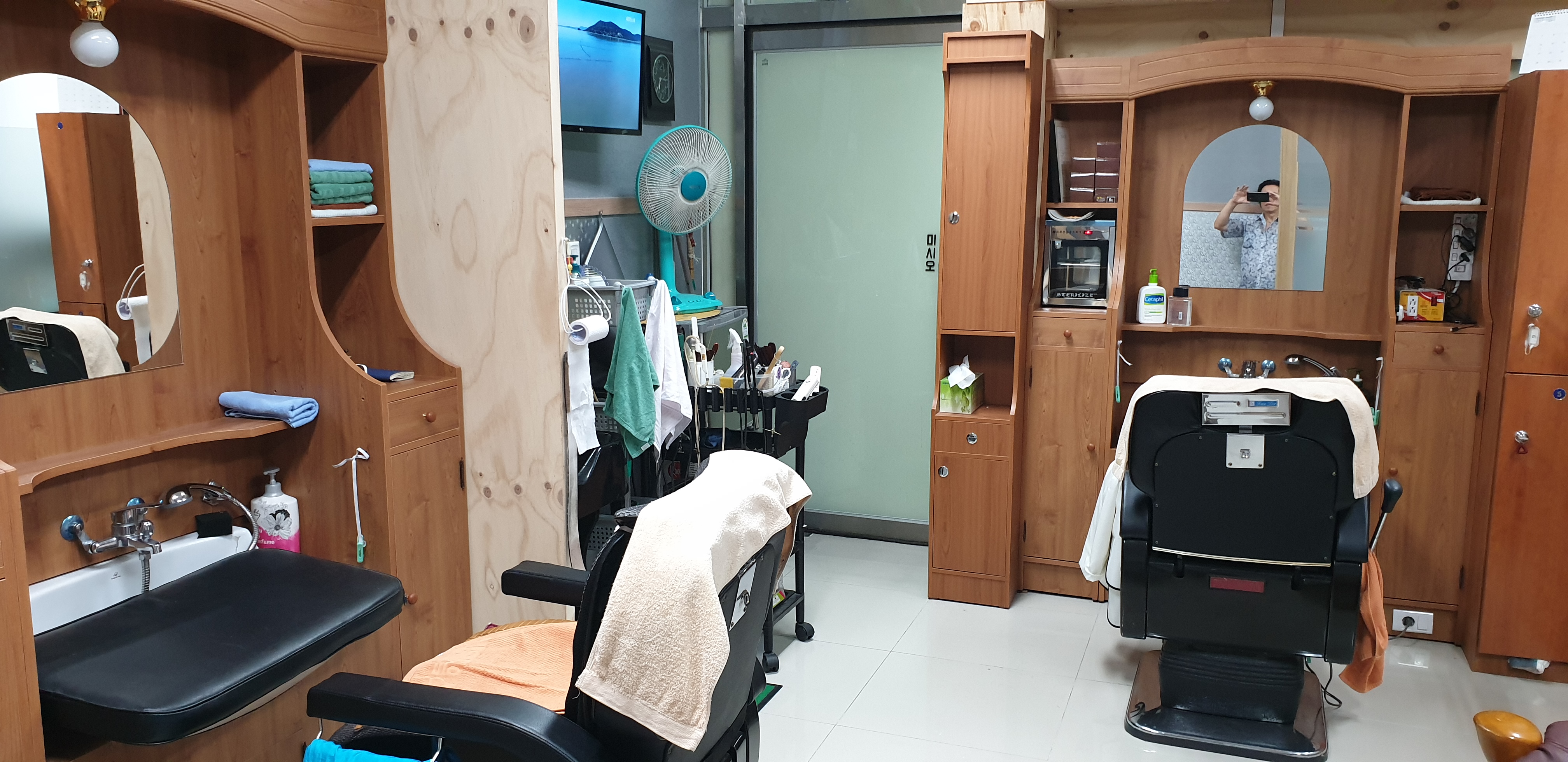 가까운 이발소추천 세종 고운동 남성미용실 바버샵 남성커트 이발SR