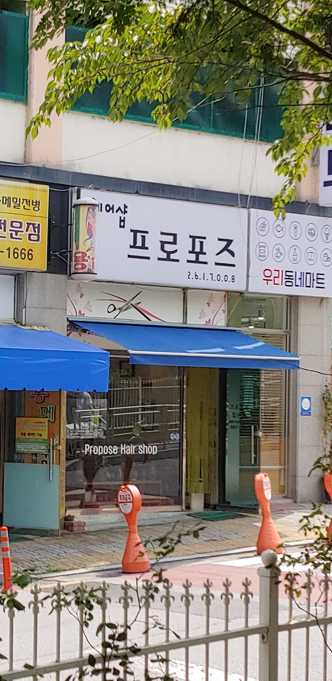헤어샵프로포즈