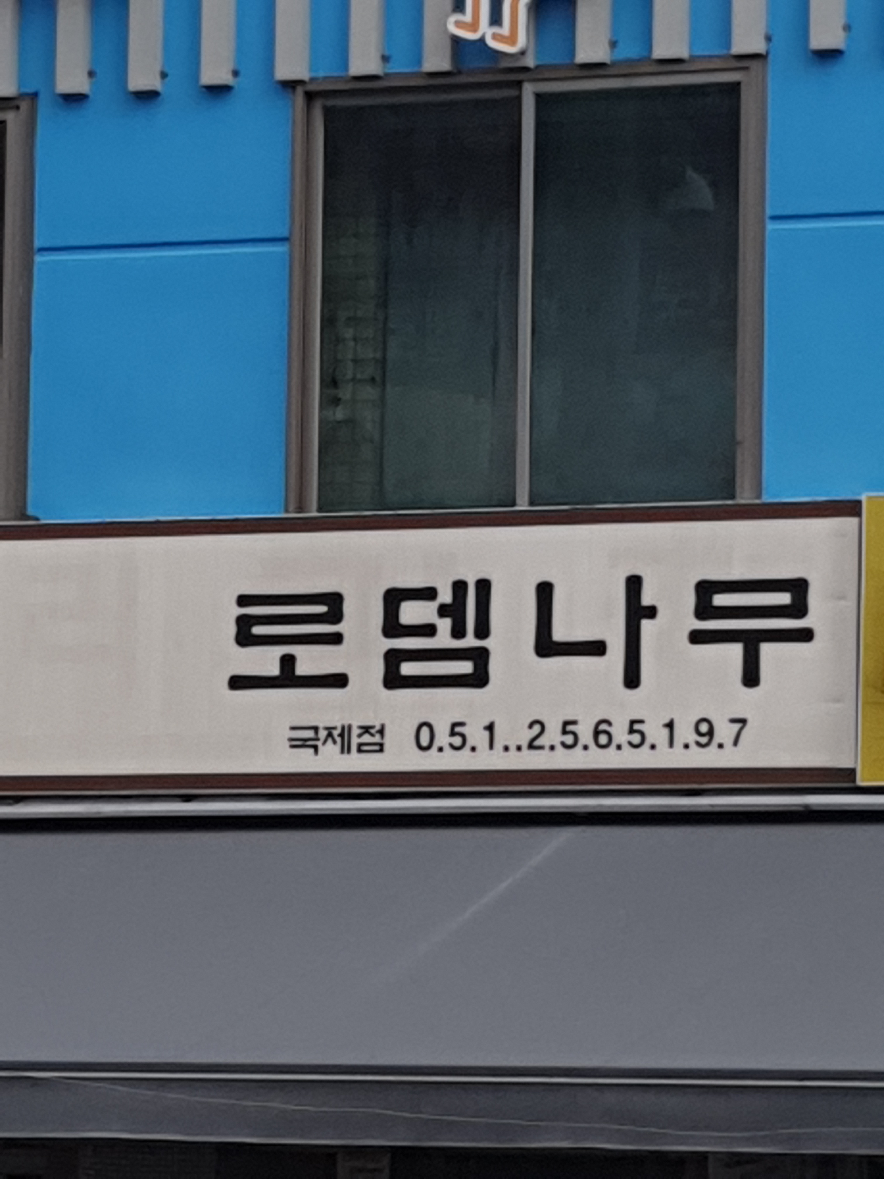 로뎀나무국제점